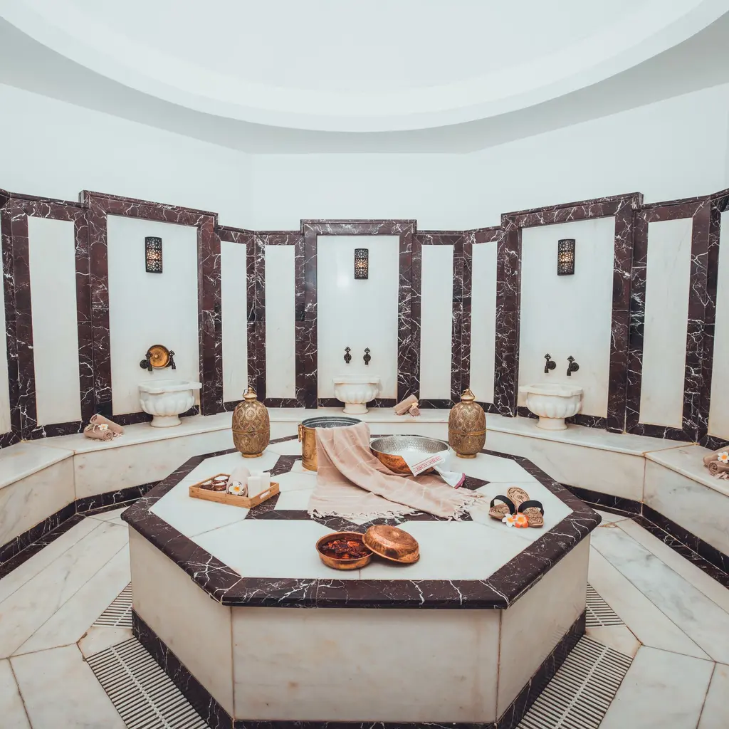 Moroccan bath room at Le Méridien Dubai Hotel, Al Garhoud